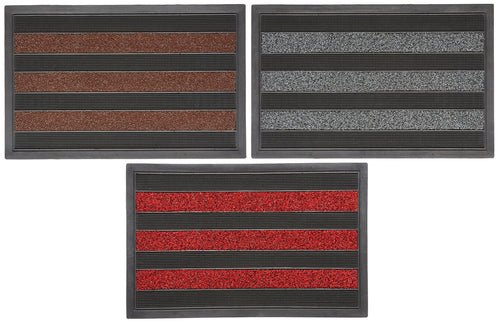 Cactus Stormsafe Outdoor Mat with Bristles & Scraper Pins 75 x 45cm (3 Colours)