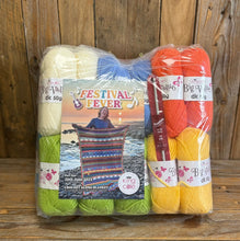 Load image into Gallery viewer, Festival Fever Crochet-Along CAL Yarn Pack (King Cole Big Value DK)