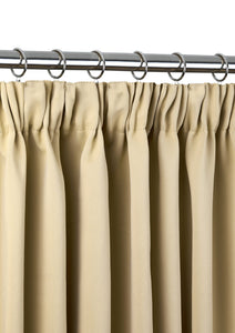 Cali Door Curtain with Blackout Self Lining (5 Colours)