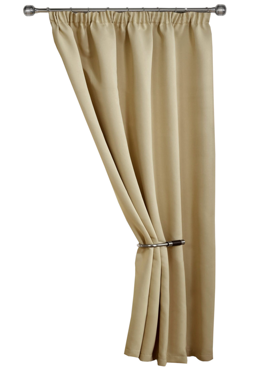 Cali Door Curtain with Blackout Self Lining (5 Colours)
