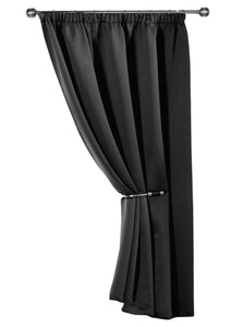 Cali Door Curtain with Blackout Self Lining (5 Colours)