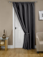 Load image into Gallery viewer, Cali Door Curtain with Blackout Self Lining (5 Colours)