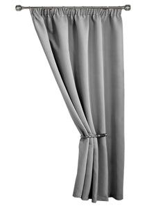 Cali Door Curtain with Blackout Self Lining (5 Colours)