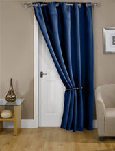 Load image into Gallery viewer, Cali Eyelet Door Curtain with Blackout Lining (5 Colours)