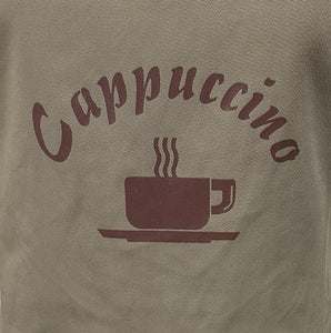 Cappucino Cafe Barist Bib Apron (2 Colours)