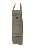 Load image into Gallery viewer, Cappuccino Cafe Barista Bib Apron (2 Colours)