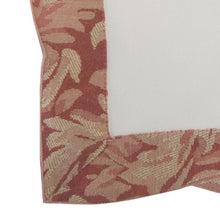 Load image into Gallery viewer, Traditional Square Arm Caps or Chair Back with Flower &amp; Scalloped Trim (Cream)