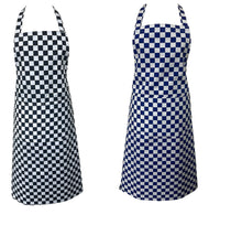 Load image into Gallery viewer, Full Length Checked Apron with Curved Multi Pocket (2 Colours)