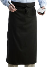 Load image into Gallery viewer, Black Waist Polycotton Apron (Pack of 1 or 5)