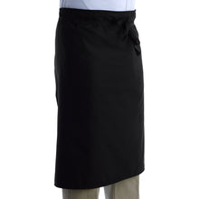 Load image into Gallery viewer, Black Polyester Waist Apron (Pack of 1 or 5)