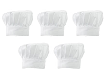 Load image into Gallery viewer, White Adjustable Polycotton Tall Chefs Hat (Pack of 1 or 5)