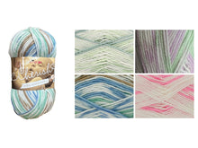 Load image into Gallery viewer, King Cole Cherish DK Low Pill Acrylic Baby Yarn 100g Ball (4 Colours)