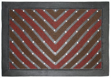 Load image into Gallery viewer, Chevron Stormsafe Outdoor Mat with Drainage Holes 65cm x 45cm (6 Designs)