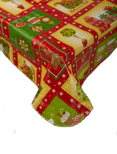 Christmas PVC Wipe Clean Tablecloth (3 Designs)