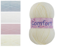 Load image into Gallery viewer, King Cole Comfort Baby 3 Ply Knitting Wool 100g Ball (Various Shades)