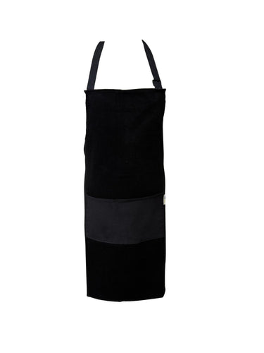 Cord Cotton Bib Apron with Pocket & Adjustable Neck 64cm x 79cm