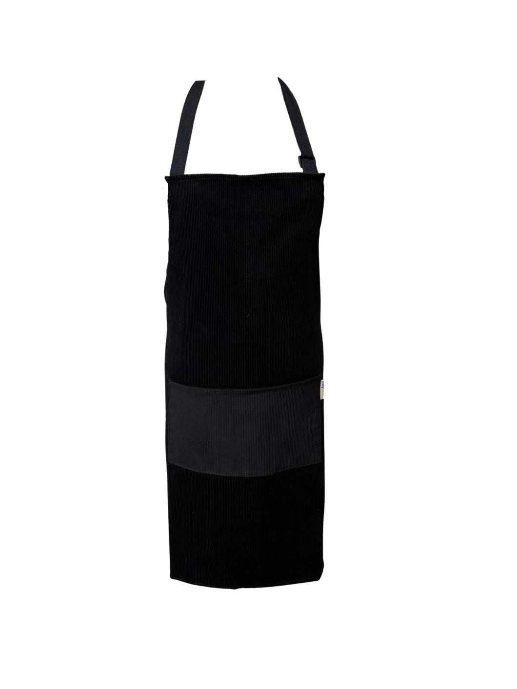Cord Cotton Bib Apron with Pocket & Adjustable Neck 64cm x 79cm