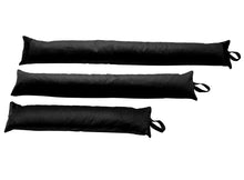 Load image into Gallery viewer, Black Corduroy Draught Excluder (6 Sizes)