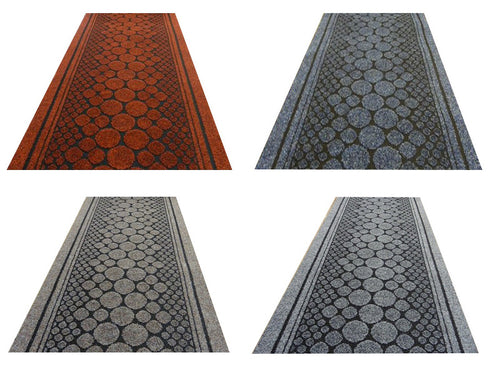 Cork Polypropylene Carpet Runner (Various Colours & Sizes)