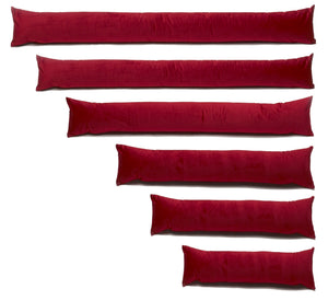 Cotton Velvet Draught Excluder (7 Colours)