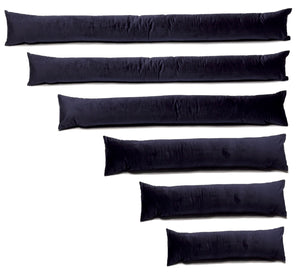 Cotton Velvet Draught Excluder (7 Colours)