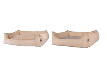 Load image into Gallery viewer, Gor Pets Natural Cotton Slumber Dog Bed Grey or Beige 4 Sizes