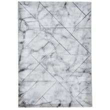 Load image into Gallery viewer, Think Rugs Craft Marble Effect &amp; Metallic Lines Rug (2 Colours)