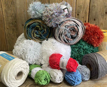 Load image into Gallery viewer, Craft Mystery Box Macrame Cord &amp; Yarn Bundle 2KG