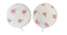 Load image into Gallery viewer, Pair of Aga Hob Covers with Cotton Base 34cm (Various Designs)