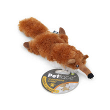 Load image into Gallery viewer, Petface Stuffing Free Woodland Critter Dog / Puppy Toy (Fox)