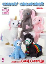 Load image into Gallery viewer, King Cole Knitting Pattern Cuddly Creatures Book 1 By Carol Connelly