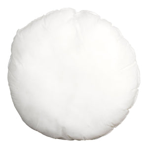 Hollow Fibre with Corovin Cover Round Scatter Cushion Pad (Various Sizes)