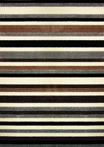 Linea Striped Area Rug or Runner (7 Colours)