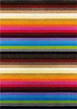 Load image into Gallery viewer, Linea Striped Machine Washable Rug or Runner 2 Colours