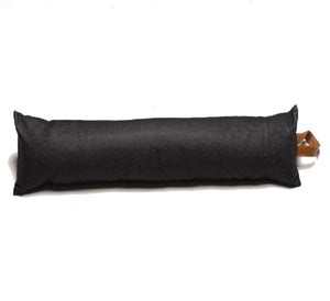 Denim Draught Excluder with Leatherette Handle (7 Sizes)