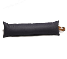 Load image into Gallery viewer, Denim Draught Excluder with Leatherette Handle (7 Sizes)
