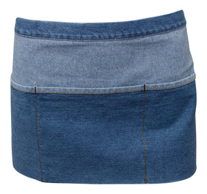 Cotton Denim Money Apron With 3 Pockets - 21" Wide x 11" Long (Pack of 1 or 5)