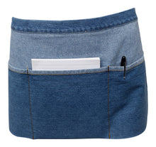 Load image into Gallery viewer, Cotton Denim Money Apron With 3 Pockets - 21" Wide x 11" Long (Pack of 1 or 5)