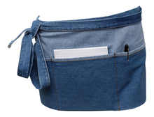 Load image into Gallery viewer, Cotton Denim Money Apron With 3 Pockets - 21" Wide x 11" Long (Pack of 1 or 5)