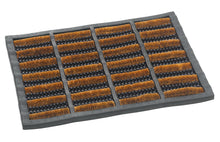 Load image into Gallery viewer, Dirtstopper Coir Brush Rods &amp; Scraper Pins Mat (2 Sizes)