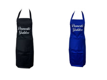 Load image into Gallery viewer, Domestic Goddess Full Bib Apron (2 Colours)