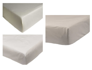 Caravan or Motorhome Fitted Bed Sheets - 2ft or 2ft 3" (3 Colours)