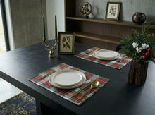 Load image into Gallery viewer, Pack of 4 Made To Order Tartan Placemats 16” x 13 (Various Designs)
