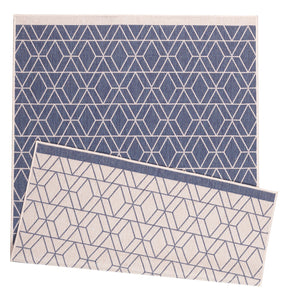 Duo Weave Outdoor or Indoor UV Resistant Rug (Various Designs)