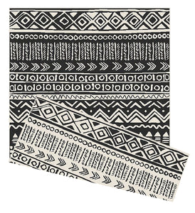 Duo Weave Outdoor or Indoor UV Resistant Rug (Various Designs)