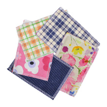 Load image into Gallery viewer, Upcycled Cotton &amp; Fleece Home Surface Cleaning Cloths (Mixed Pack of 5 or 10)
