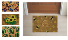 Load image into Gallery viewer, Kentwell Embossed Natural Coir Mat 75cm x 45cm (4 Designs)