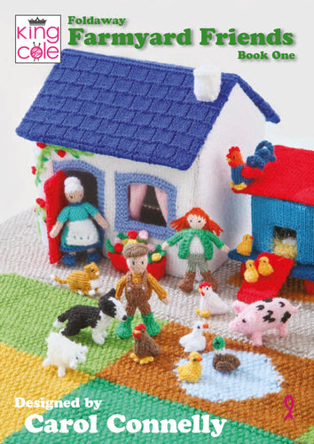 King Cole Farmyard Friends Knitting Booklet 1