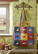 Load image into Gallery viewer, Farmyard Animal PVC Coated Cotton Shopping Bag (36cm x 32cm)