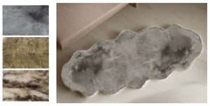 Luxury Soft Faux Fur Sheepskin Rugs (3 Colours, 2 Sizes)